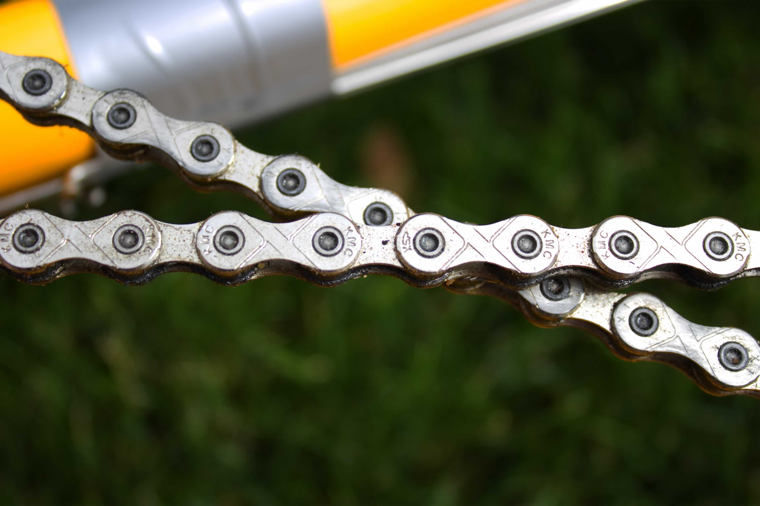 Bike chain. Photo: Olivia Skeers.