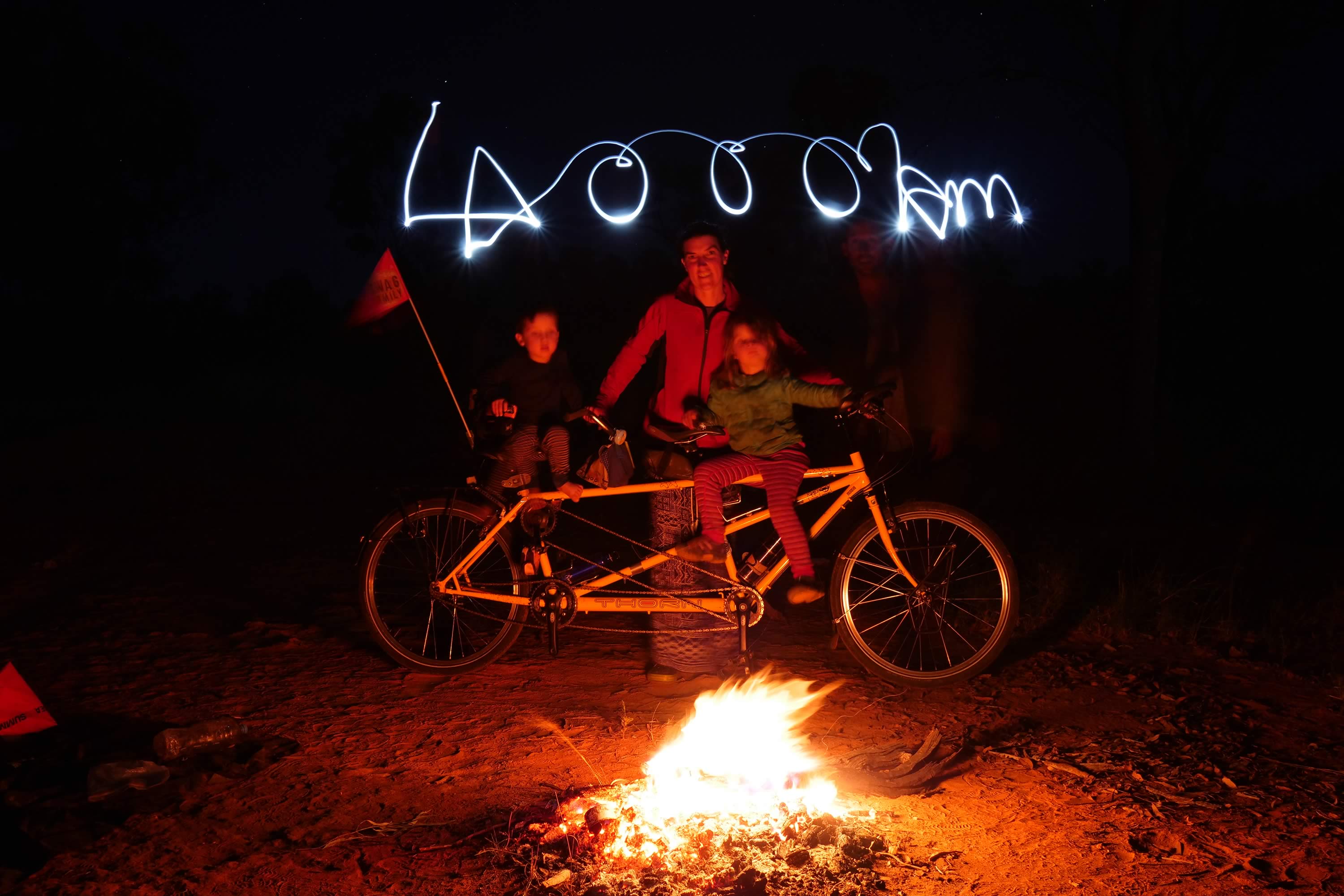 We have ridden 4000km! Photo: Andrew Hughes.
