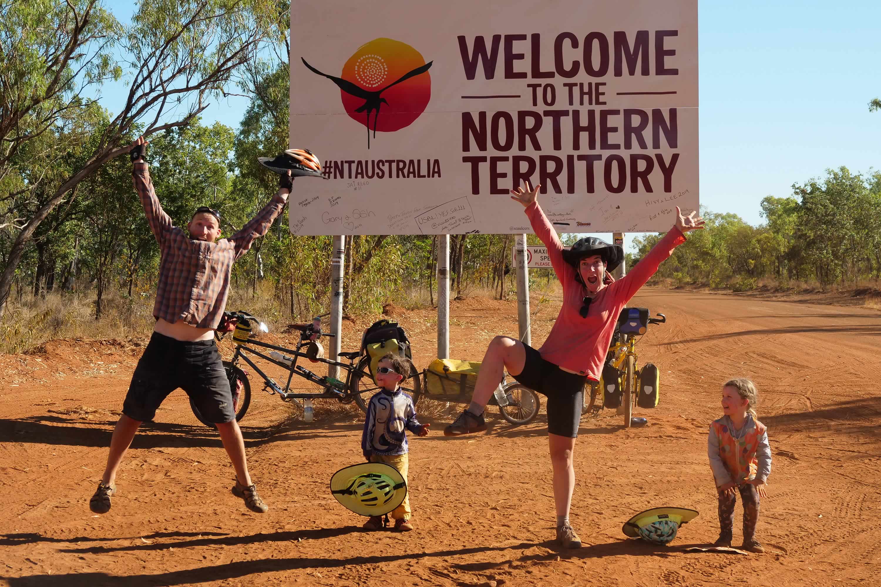 Welcome to the Northern Territory Photo: Andrew Hughes.